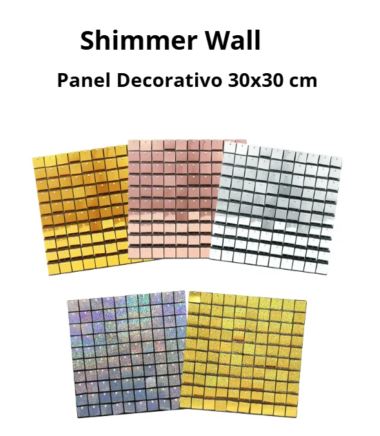 SHIMMER WALL 30 X 30 CM