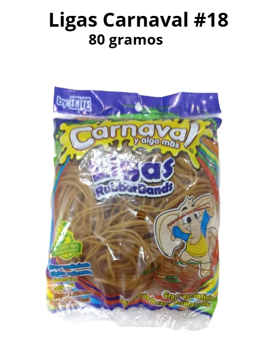 LIGAS CARNAVAL #18 80 GRS