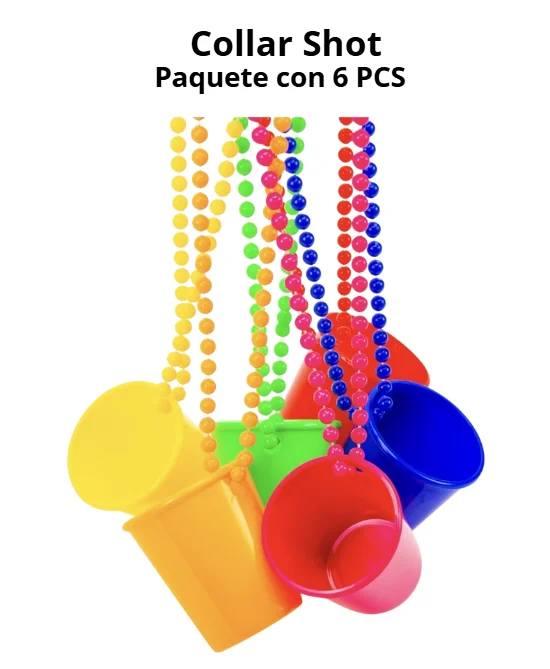 COLLAR DE SHOT 6 PZS