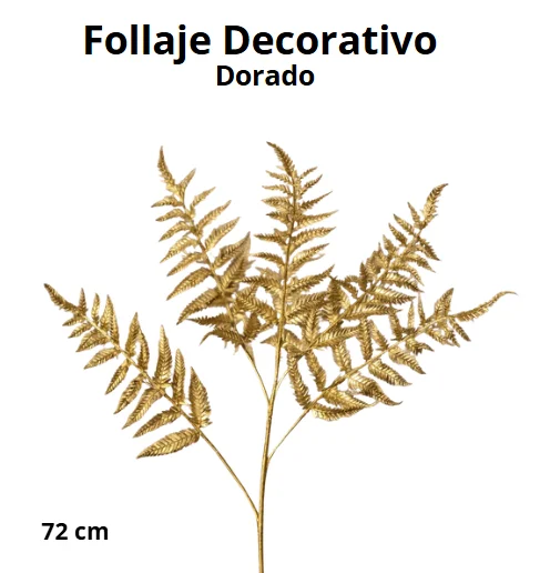 FOLLAJE DORADO SAUSE 72 CM