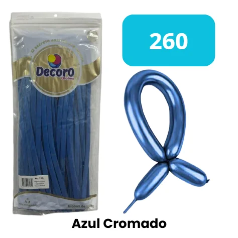AZUL CROMADO