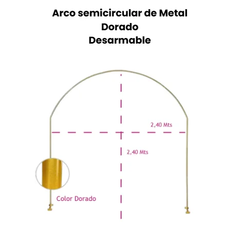ARCO SEMI-CIRCULAR METAL BP11
