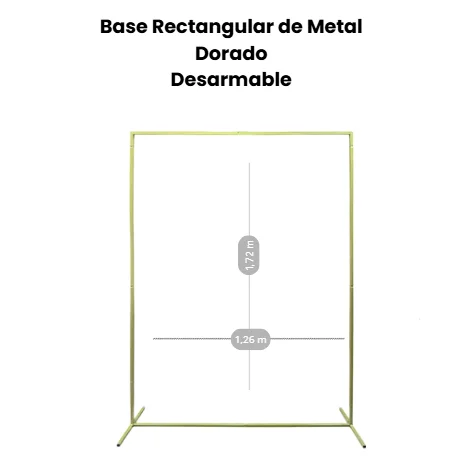 BASE RECTANGULAR METAL