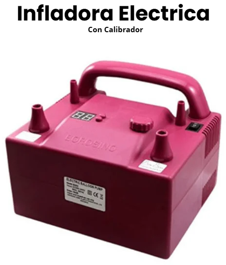INFLADORA ELECTRICA CON CALIBRADOR PROFESIONAL