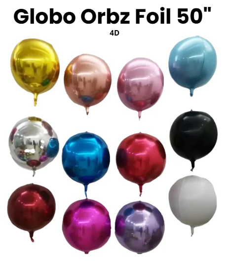 GLOBO FOIL ORBZ 50" 