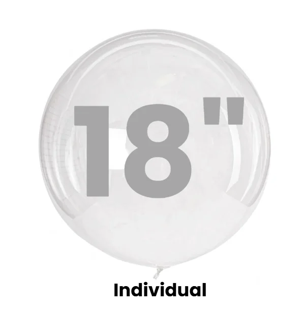 BURBUJA PVC 18" INDIVIDUAL 