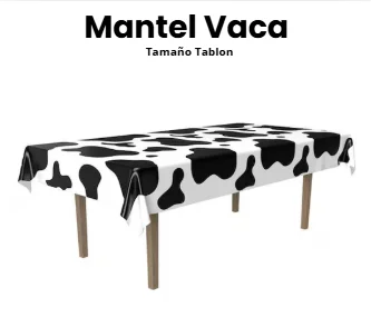 MANTEL VACA PARA TABLON