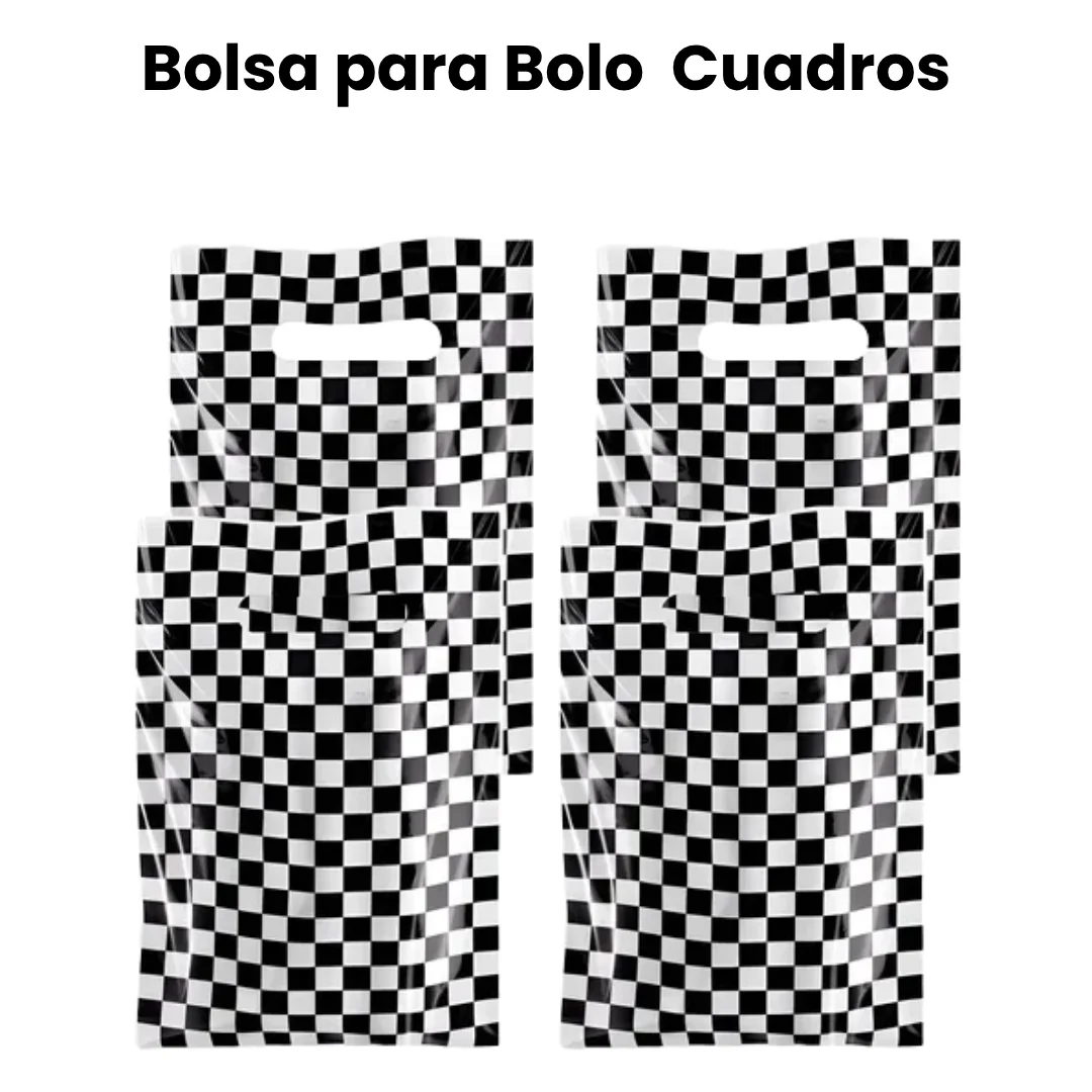 BOLSA PARA BOLOS CUADROS / FUTBOL