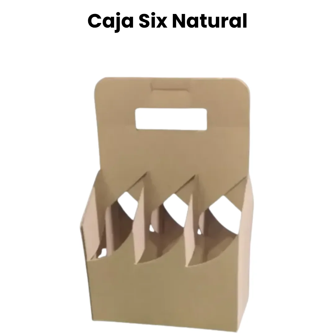 CAJA SIX NATURAL
