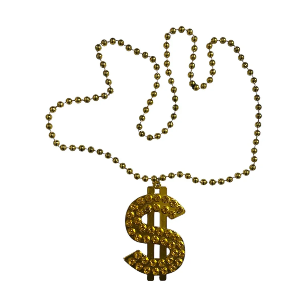 COLLAR SIGNO DE DOLAR $ 6 PZS