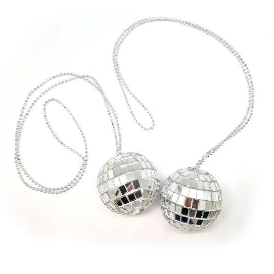 COLLAR DE BOLA DISCO 6 PZS 