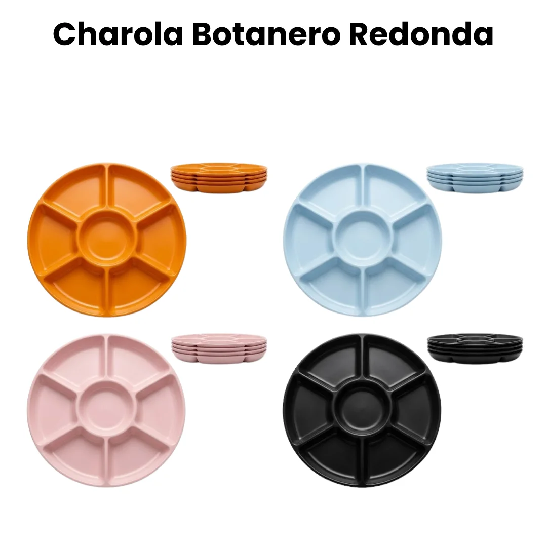 CHAROLA BOTANERA REDONDA 