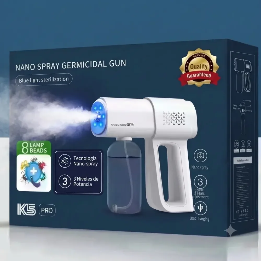 PISTOLA NANO SPRAY CON ABRILLANTADOR DE 250 ML
