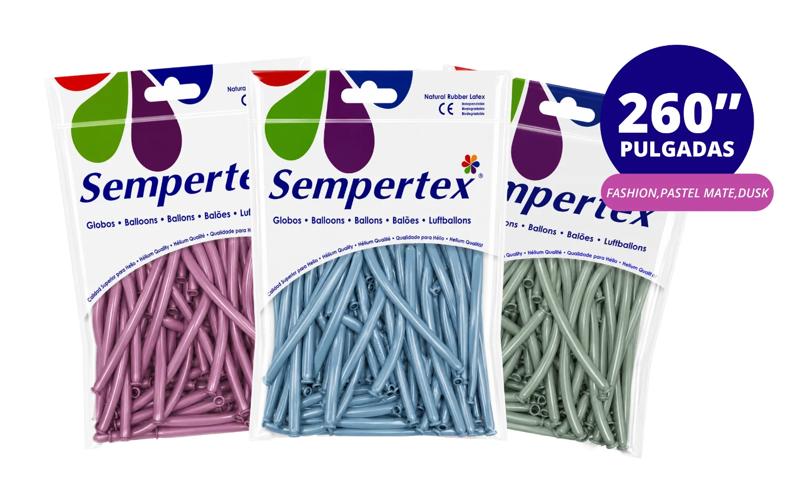 GLOBOS SEMPERTEX 260 50 PZS