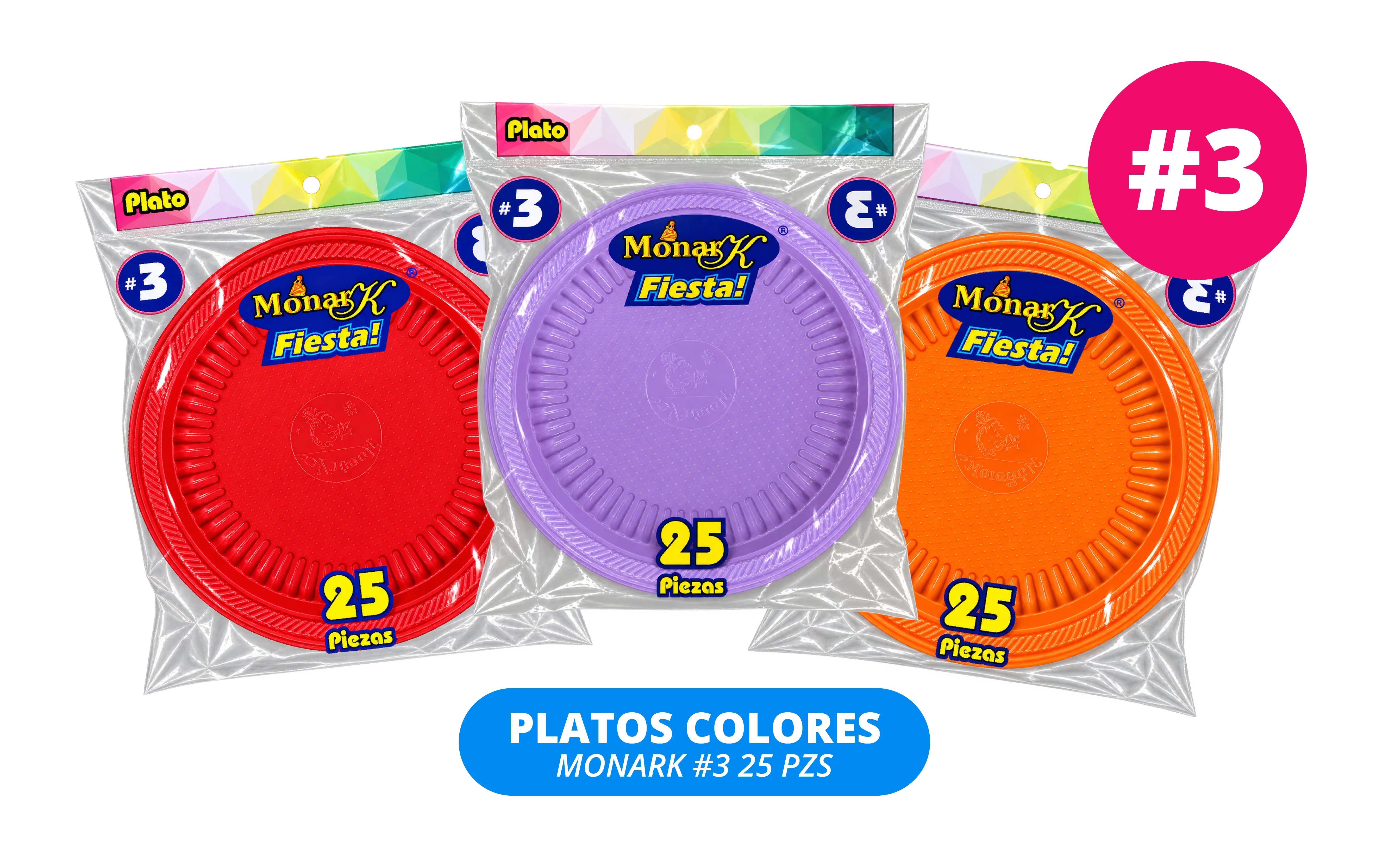 PLATO MONARK NO. 3 25 PZS