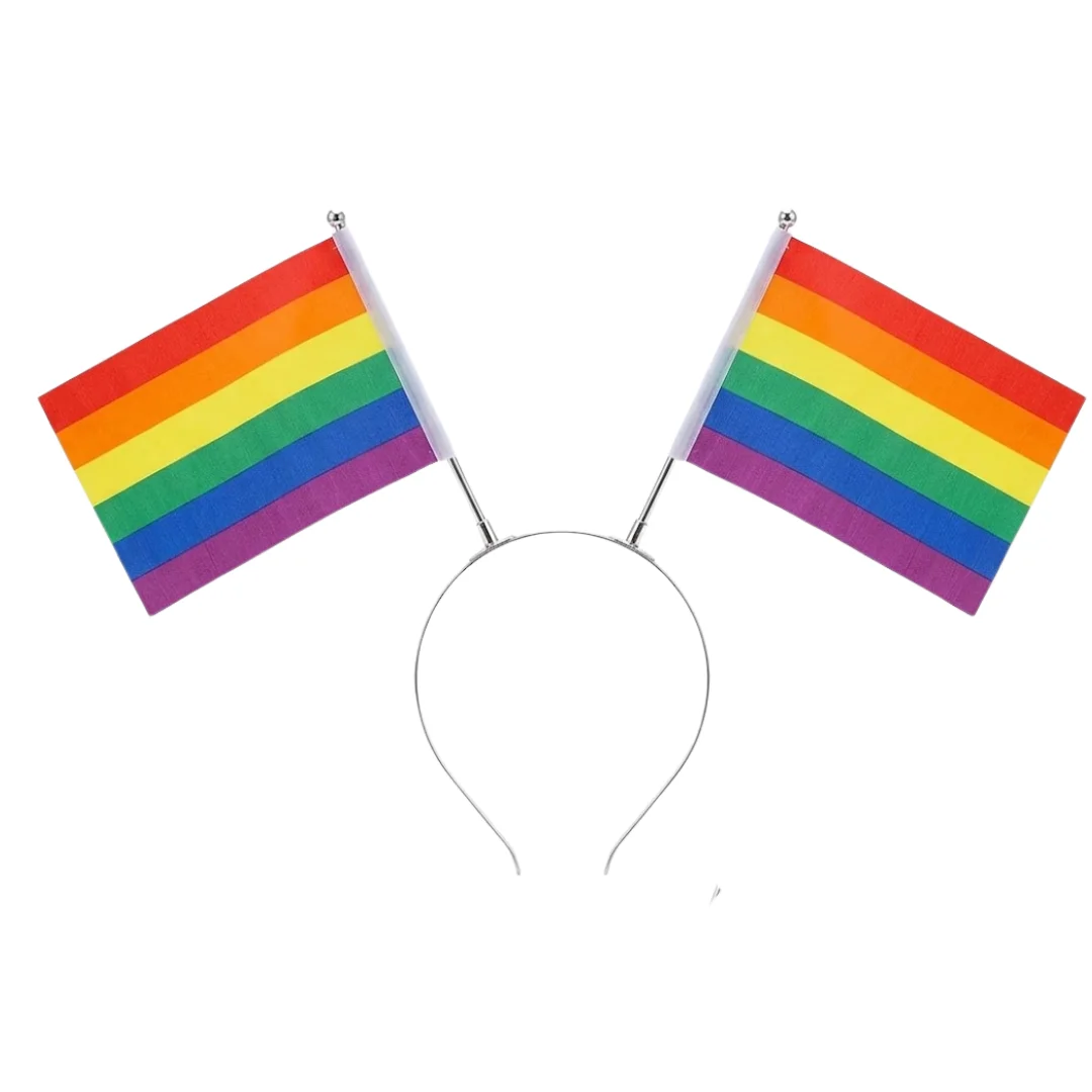 DIADEMA DE BANDERA PRIDE/GAY