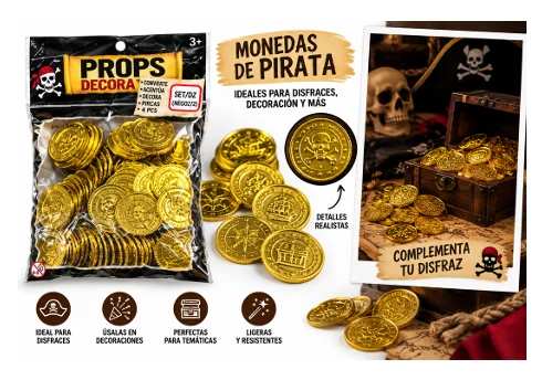 MONEDAS PIRATA