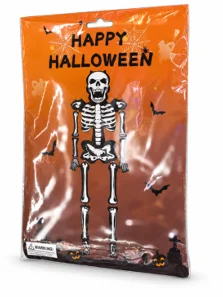 GLOBO FOIL FIGURA CALAVERA 84X255 CM