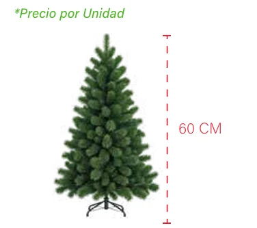 ÁRBOL NAVIDEÑO ARTIFICIAL 60 CM
