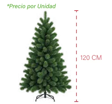ÁRBOL NAVIDEÑO ARTIFICIAL 120 CM
