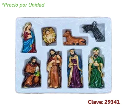 PIEZAS DE NACIMIENTO CHICO 8 PZS