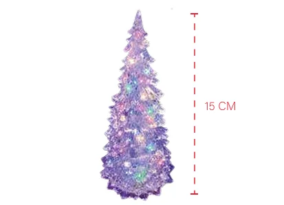 ÁRBOL DE NAVIDAD LUMINOSO LED DISPLAY 15 CM