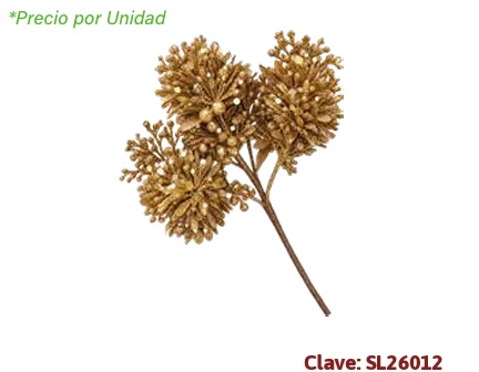 PICK NAVIDEÑO BAYAS Y PIÑA 16 CM SL26012