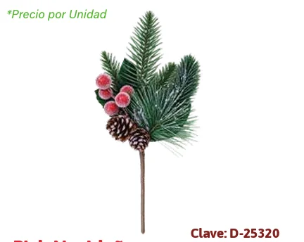 PICK NAVIDEÑO 26 CM D-25320