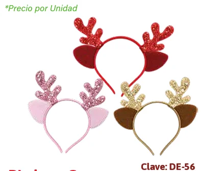 DIADEMA CUERNOS DE RENO
