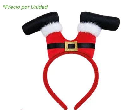 DIADEMA TRAJE DE SANTA CLAUS