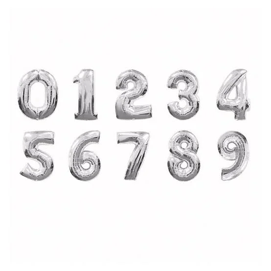 GLOBO FOIL NUMERO 32"