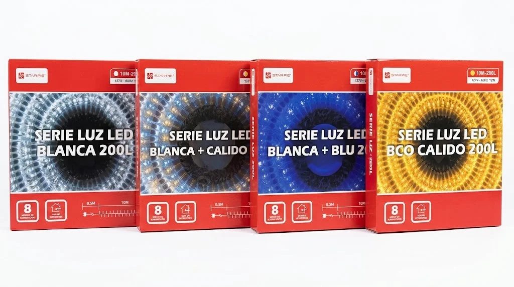 SERIE DE LUZ LED 200 L