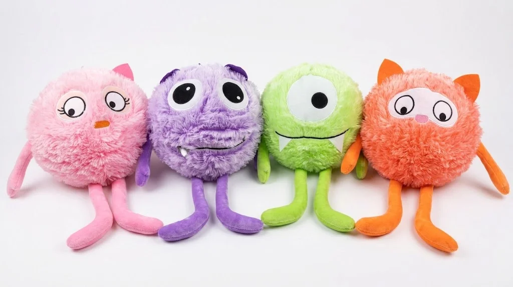 PELOTA PELUCHE CON CUERPO
