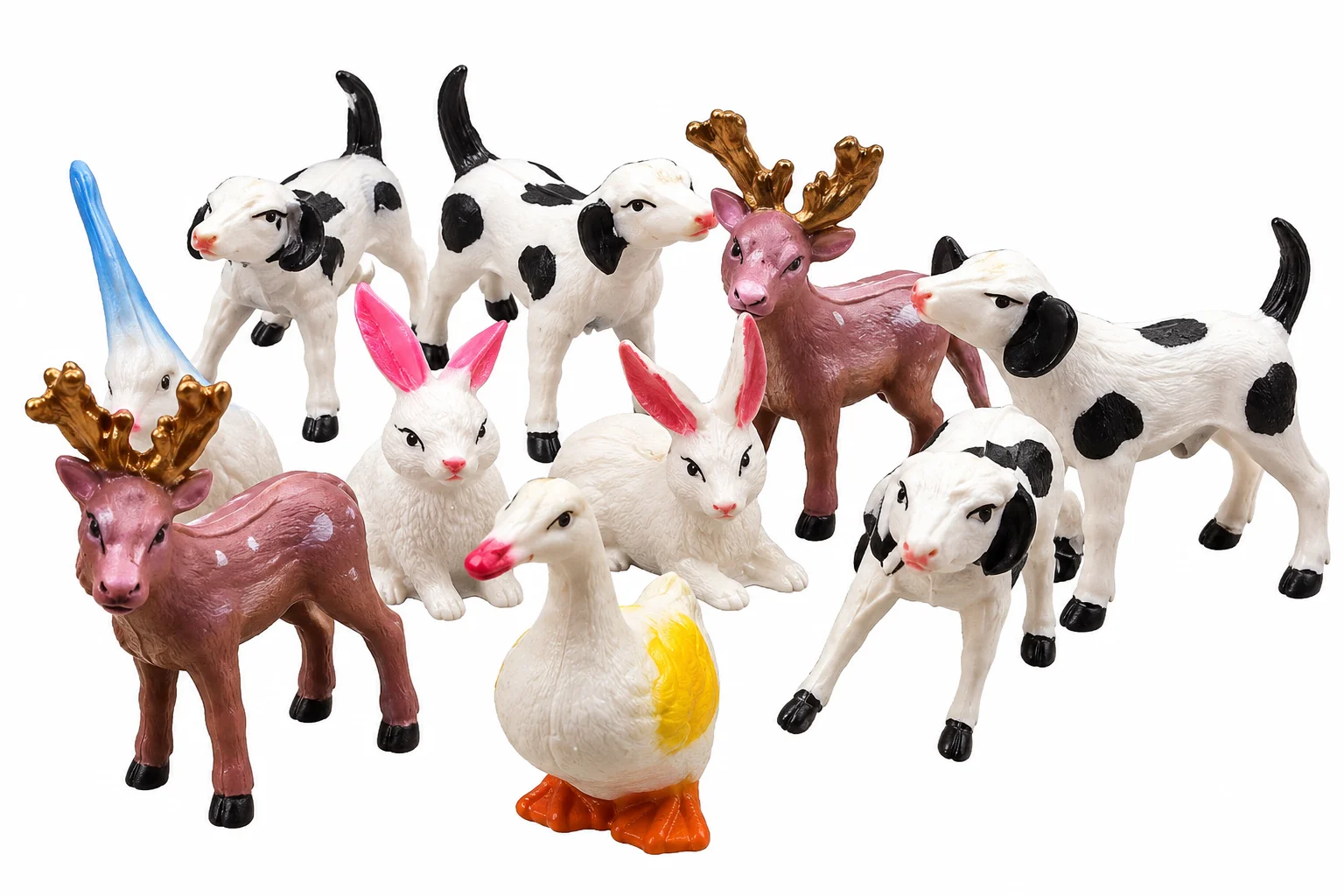 ANIMALES SURTIDOS CHICOS 10 PZS
