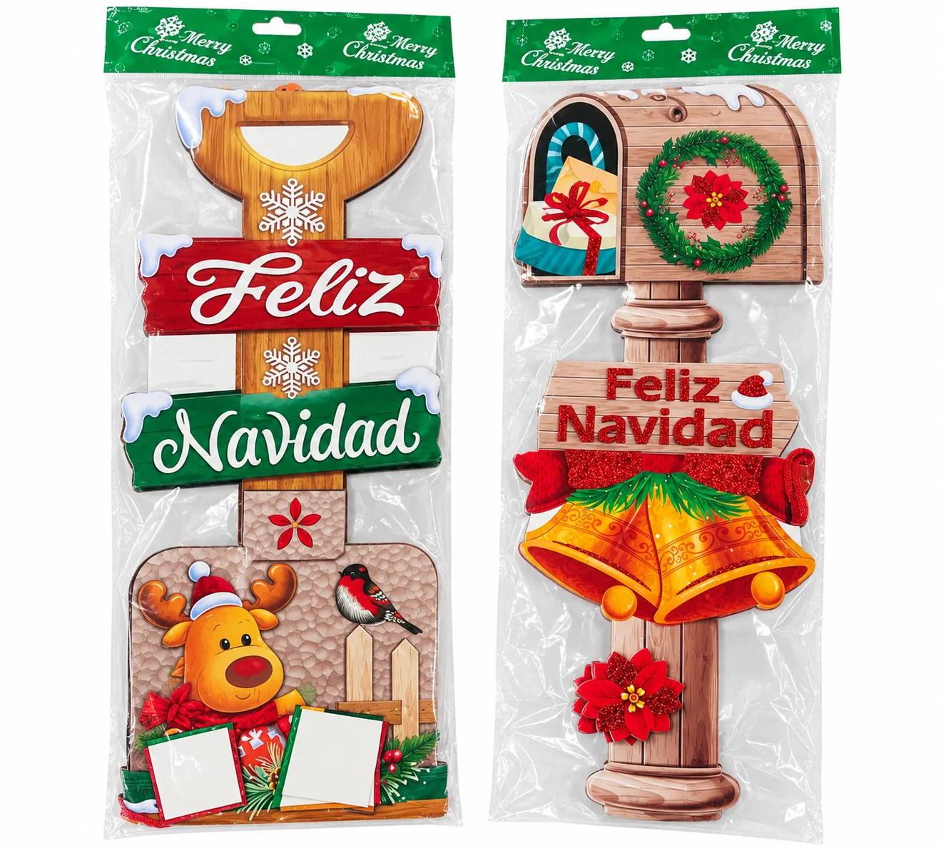 CARTON GRUESO NAVIDEÑO