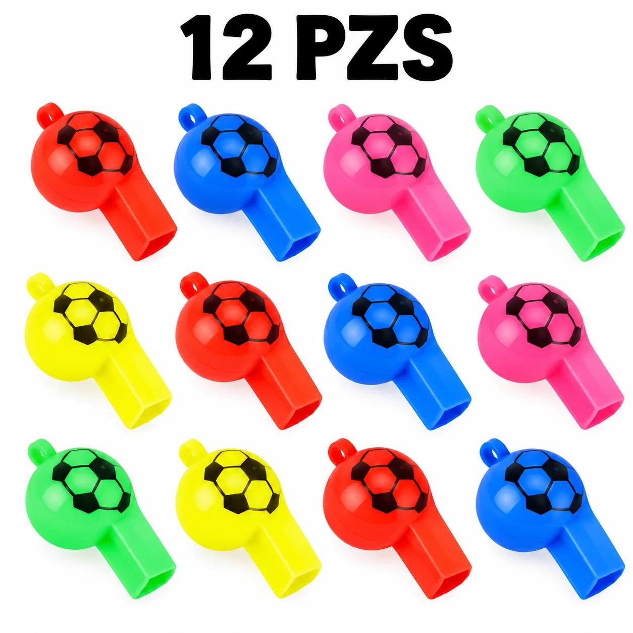 SILBATO DE BALON 12 PZS