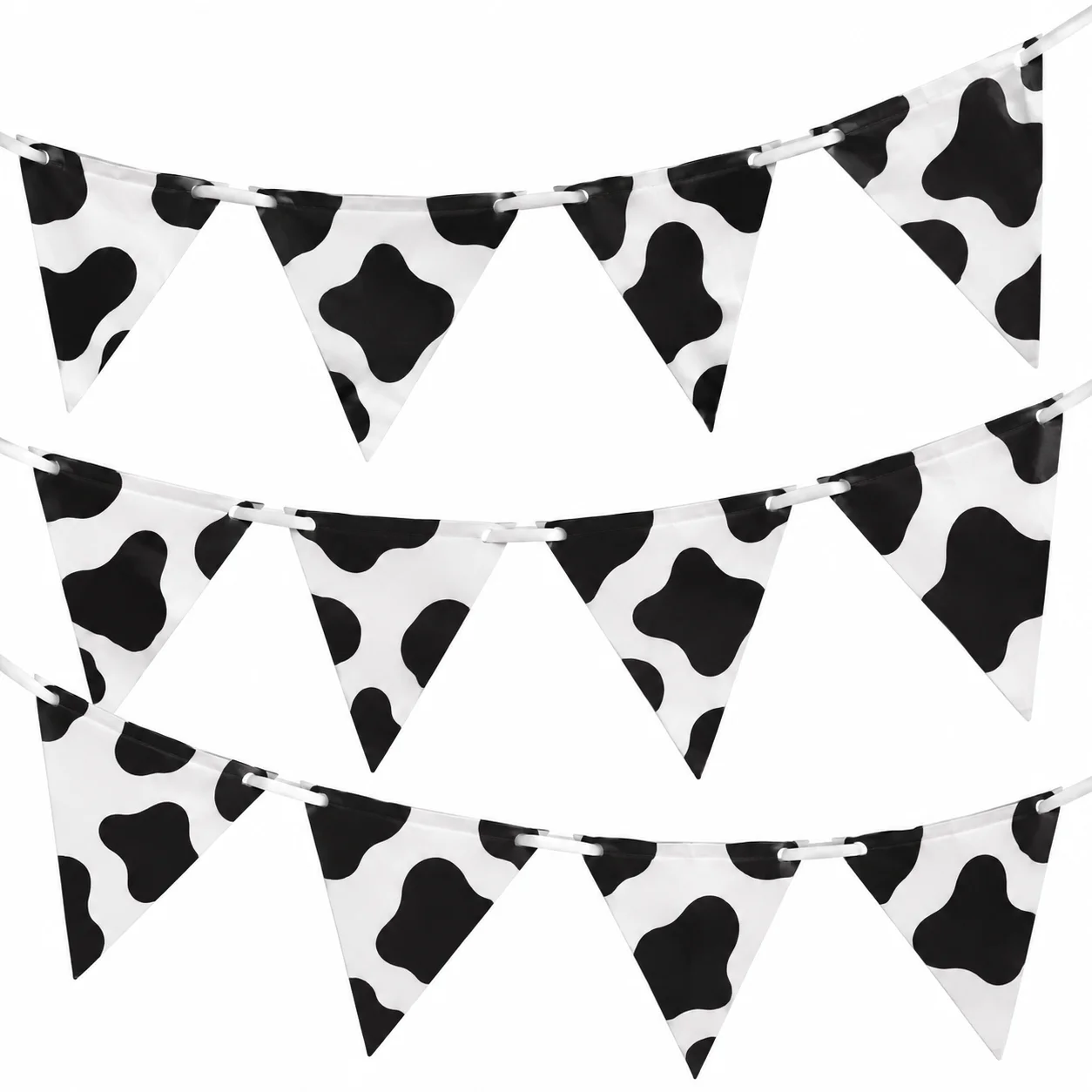 BANDERIN TRIANGULAR VACA