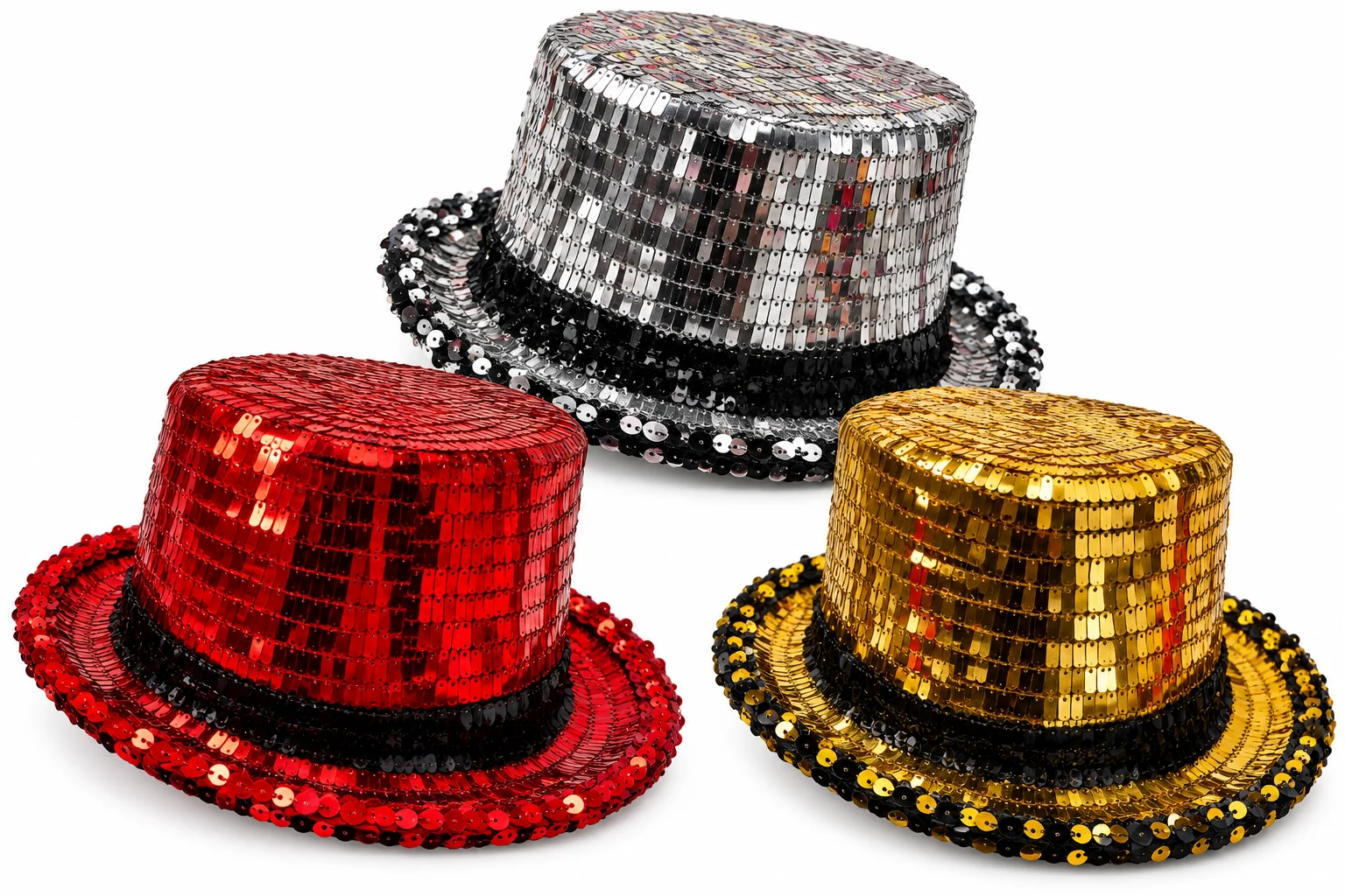 SOMBRERO DE MAGO DE LENTEJUELA